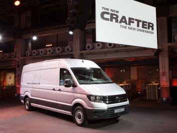 Новое поколение Volkswagen Crafter представлено официально