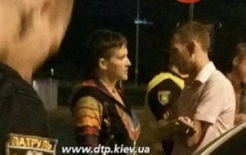 В Киеве в ДТП попала машина с нардепом Савченко
