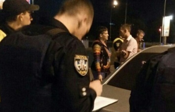 Надежда Савченко попала в ДТП в Киеве