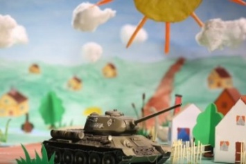 К 70-летию Дня танкиста Минобороны РФ сняло мультфильм о танке Т-34 (ВИДЕО)