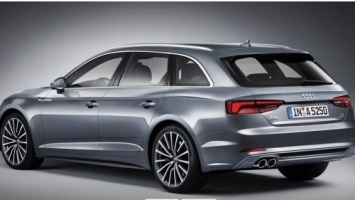 В сети появились рендеры универсала Audi A5 Avant