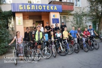 В Северодонецке прошел "правильный велопробег"