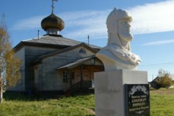 Россия: Памятник Александру Невскому открыли в Варзуге