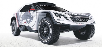 Компания Peugeot рассекретила новый внедорожник для ралли «Дакар»