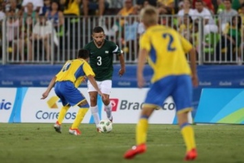 Сборная Украины по футболу обыграла Бразилию