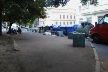 На улице в центре Одессы бездомные водят хороводы с крысами (ФОТО)