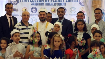 Курбан-байрам по-одесски: конгресс «Щит» порадовал деток подарками и угощениями (видео)