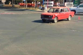 ДТП в Черноморске с участием автомобиля скорой помощи (фото)