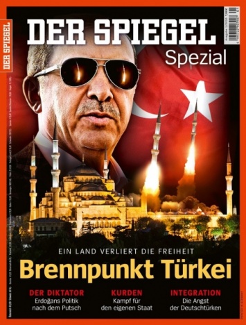 ФРГ закрыла посольство в Турции после обложки с Эрдоганом в Spiegel
