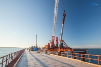 Глава Минтранса РФ рассказал, как проходит самая активная фаза строительства Керченского моста