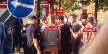 Появилось видео, на котором советник главы МВД Украины руководит поджогом телеканала "Интер"