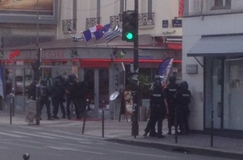 В центре Парижа была проведена контртеррористическая операция