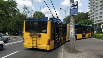Общественный транспорт в Киеве становится опасным
