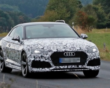 На тесты вышло «подогретое» Audi RS5 с 450-сильным двигателем
