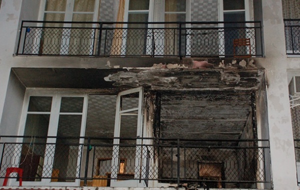 Пожар на базе отдыха в Коблево: эвакуировано 150 человек