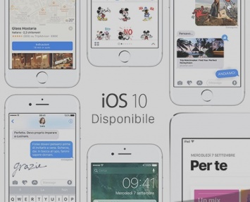 Недавно дебютировавшая iOS 10 установлена на трети совместимых устройств