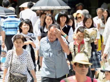 В Японии из-за жары госпитализированы 563 человека за семь дней