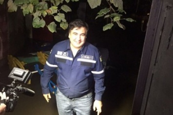 Саакашвили упрекнул Труханова за проблему с ливневками