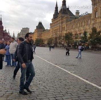 Николаса Кейджане узнали на Красной площади