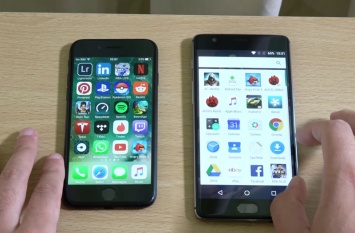 Сравнение производительности iPhone 7 и OnePlus 3: 6 ГБ ОЗУ не нужны? [видео]