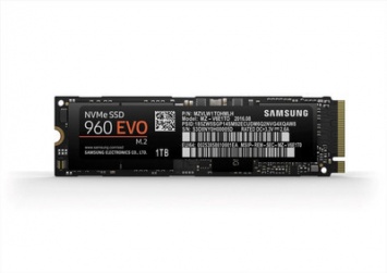 Samsung представляет новые емкие SSD-накопители 960 PRO и EVO