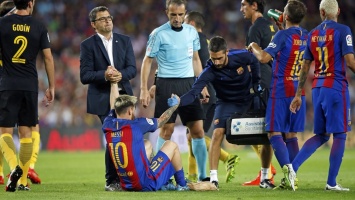 Футбол: Месси получил серьезную травму в матче чемпионата Испании