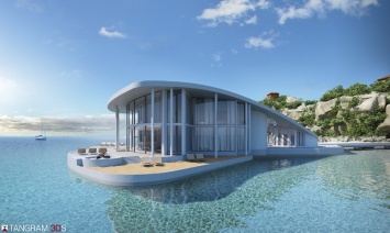 Дизайнеры представили новый концепт энергопроизводящего плавающего дома