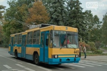 Полдня воскресенья троллейбусы, что курсируют через центр Чернигова, ходить не будут