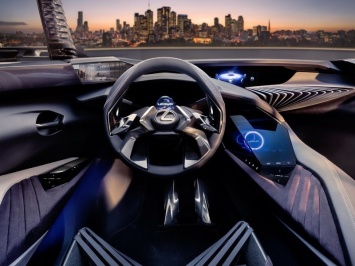 Lexus показал интерьер концептуального кроссовера UX