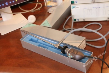 Одесскому онкодиспансеру подарили аппарат для лапароскопии