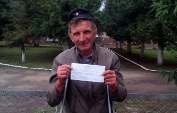 Военкомат прислал повестку мужчине, потерявшего ногу на Майдане