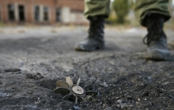 Боевики выпустили полсотни мин в районе Авдеевки