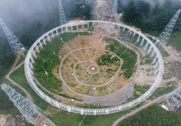 В Китае ввели в эксплуатацию крупнейший в мире радиотелескоп