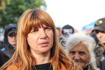 Для защиты «антитрухановского майдана» в Одессу приехала жена Корчинского (фото)