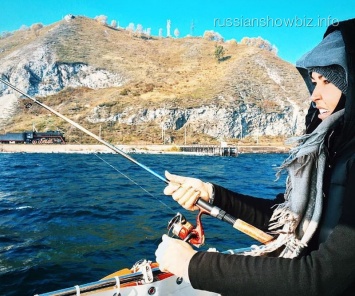 Ирина Дубцова устроила рыбалку на Байкале