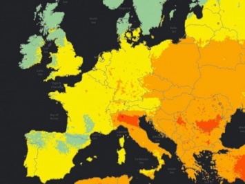ВОЗ обнародовала новую карту о влиянии загрязнения воздуха