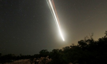 В Томской области пилоты увидели пролетающий рядом метеорит