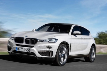 BMW представит в Париже компактный кросс-купе X2