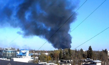 В "ДНР" произошел мощный взрыв