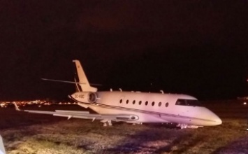 Самолет К.Роналдо попал в чрезвычайную ситуацию в Барселоне (фото)