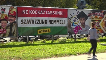 Венгрия: В преддверии референдума власти запустили скандальную кампанию против мигрантов