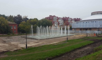 В Рязани начат новый этап ремонта фонтана, поврежденного Киркоровым