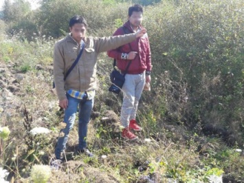 На Закарпатье пограничники задержали двух нелегалов из Индии