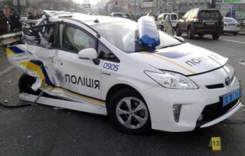 Харьковская патрульная полиция разбила 115 автомобилей