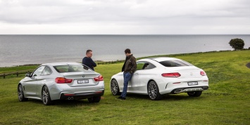 Автомобилисты из Австралии сравнили Mercedes C300 Coupe и BMW 430i