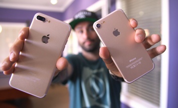 IPhone 7 против iPhone 7 Plus в тесте на производительность: 1 гигабайт решает [видео]