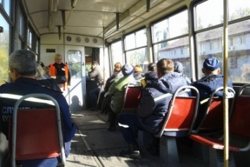Авдеевский трамвай совершил первый рейс с пассажирами (ФОТО/ВИДЕО)