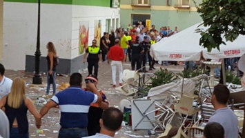 В кафе на юге Испании прогремел взрыв: Более 70 пострадавших