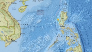 Землетрясение магнитудой 5,7 произошло у берегов Филиппин