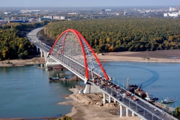 Буримский мост в Новосибирски признали лучшим инженерным сооружением